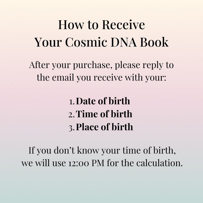 Your Cosmic DNA - Keiko's horoscope introduction and your own Cosmic DNA report