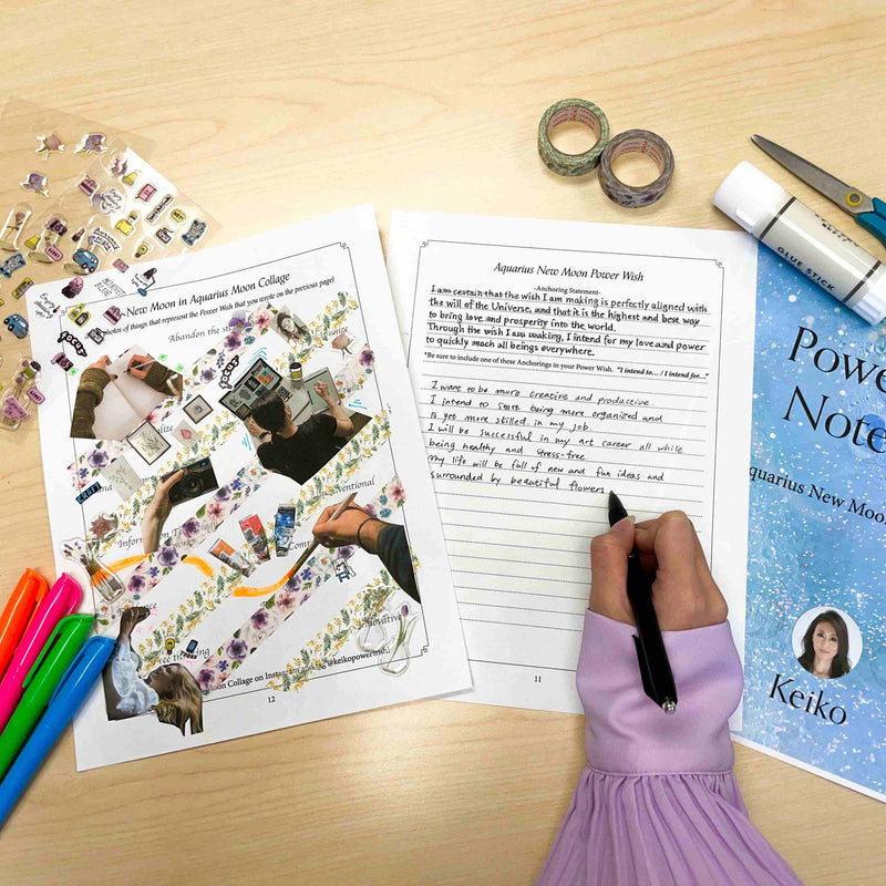 [Trial version] Power Wish Notebook Scorpio New Moon and Gemini Full Moon November 2023